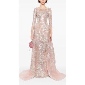 Saiid Kobeisy Embroidered Maxi Dress